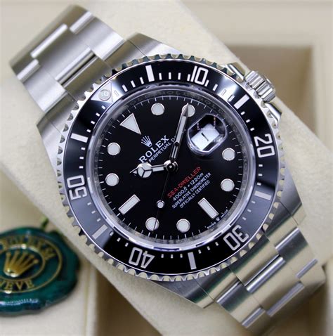 rolex sea dweller single red